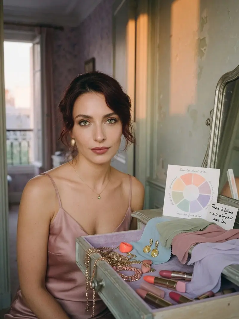 Colorimétrie été : ce que révèle votre tiroir à bijoux sur votre sous-ton : look 9