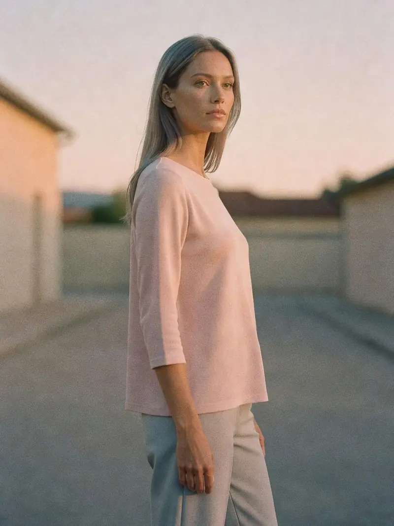 Colorimétrie été doux : que garder, que changer dans sa garde-robe : look 9