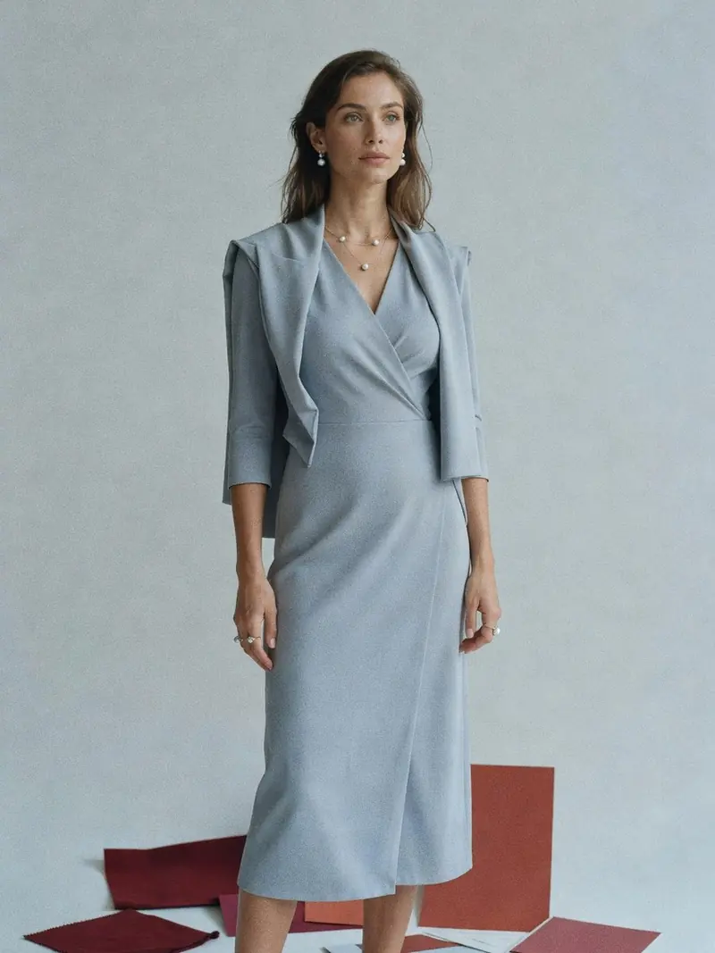 Colorimétrie été froid : porter le bordeaux et le terracotta 2026 : look 22