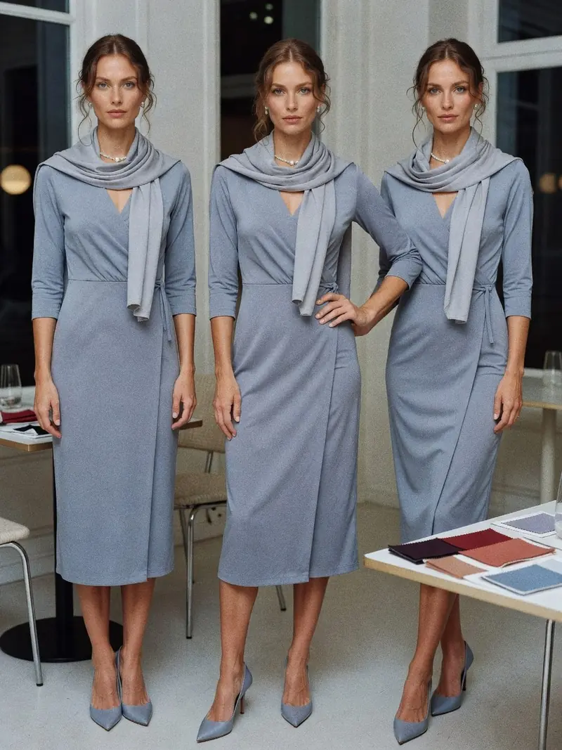Colorimétrie été froid : porter le bordeaux et le terracotta 2026 : look 6
