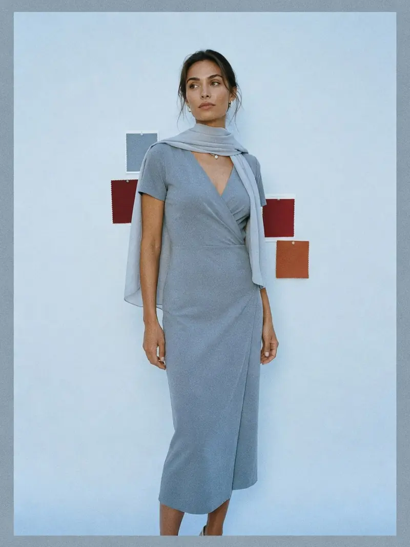 Colorimétrie été froid : porter le bordeaux et le terracotta 2026 : look 7