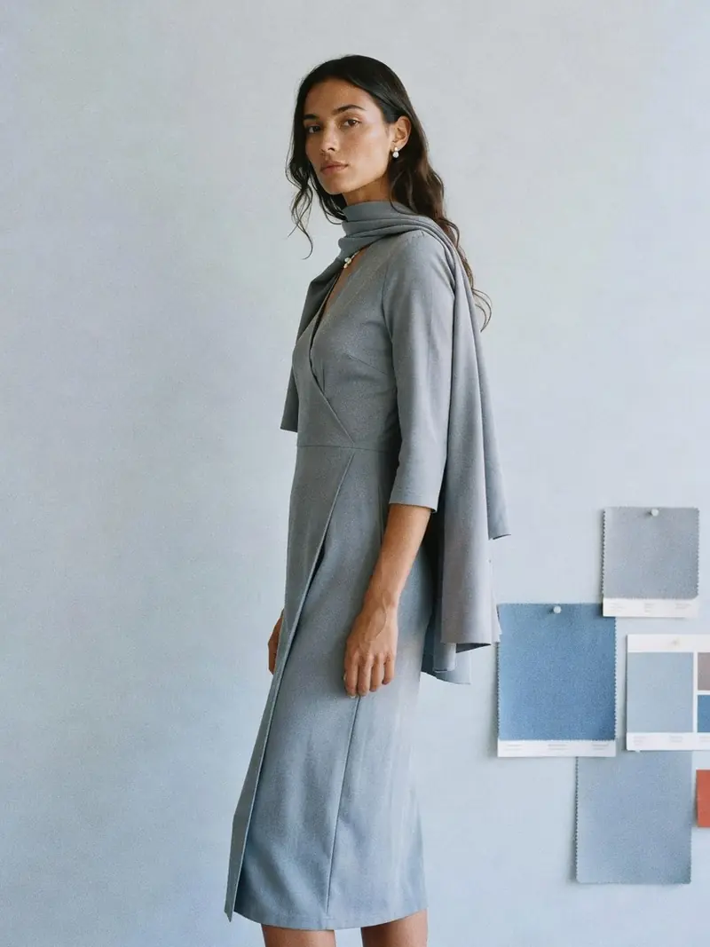 Colorimétrie été froid : porter le bordeaux et le terracotta 2026 : look 9