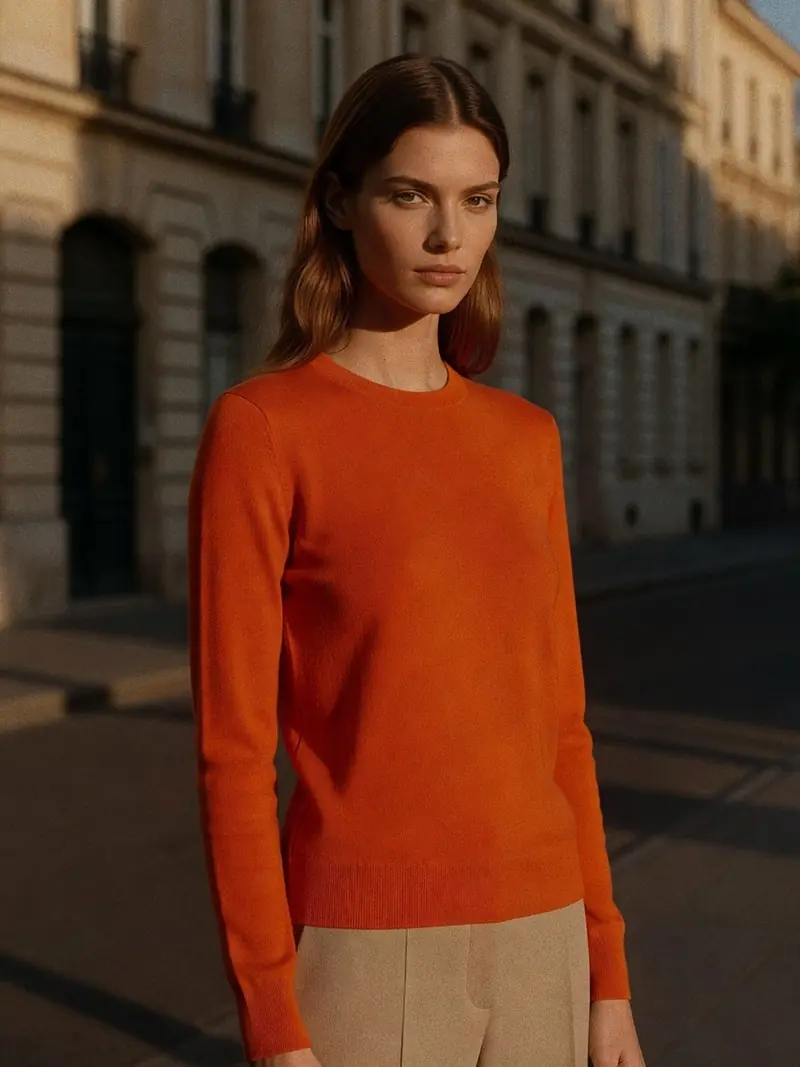 Colorimétrie femme : jouer sa saison dans les accessoires, pas la garde-robe : look 12