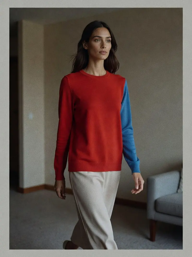 Colorimétrie femme : jouer sa saison dans les accessoires, pas la garde-robe : look 14