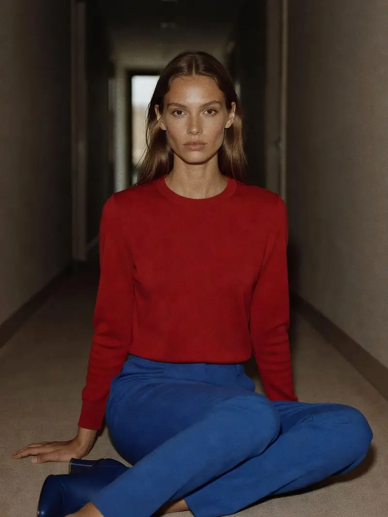 Colorimétrie femme : jouer sa saison dans les accessoires, pas la garde-robe : look 15