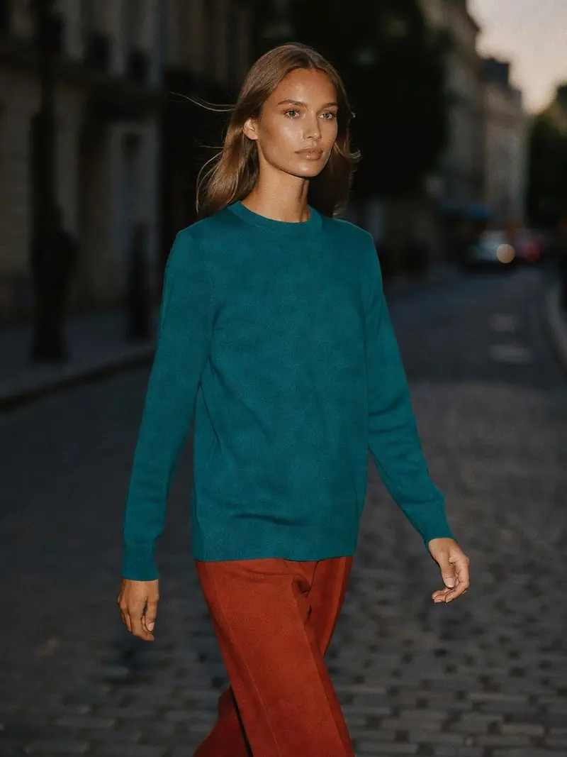 Colorimétrie femme : jouer sa saison dans les accessoires, pas la garde-robe : look 24