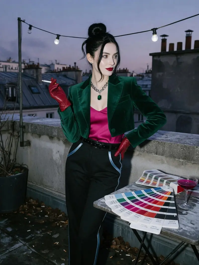 Colorimétrie hiver : les couleurs tendance 2026-2027 à porter ou éviter : look 16