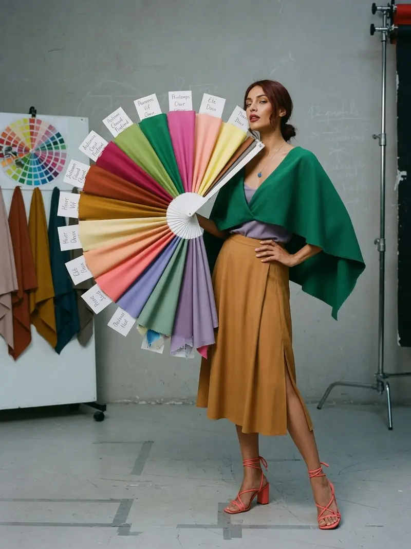 Colorimétrie saison : pourquoi 12 profils remplacent les 4 saisons : look 1