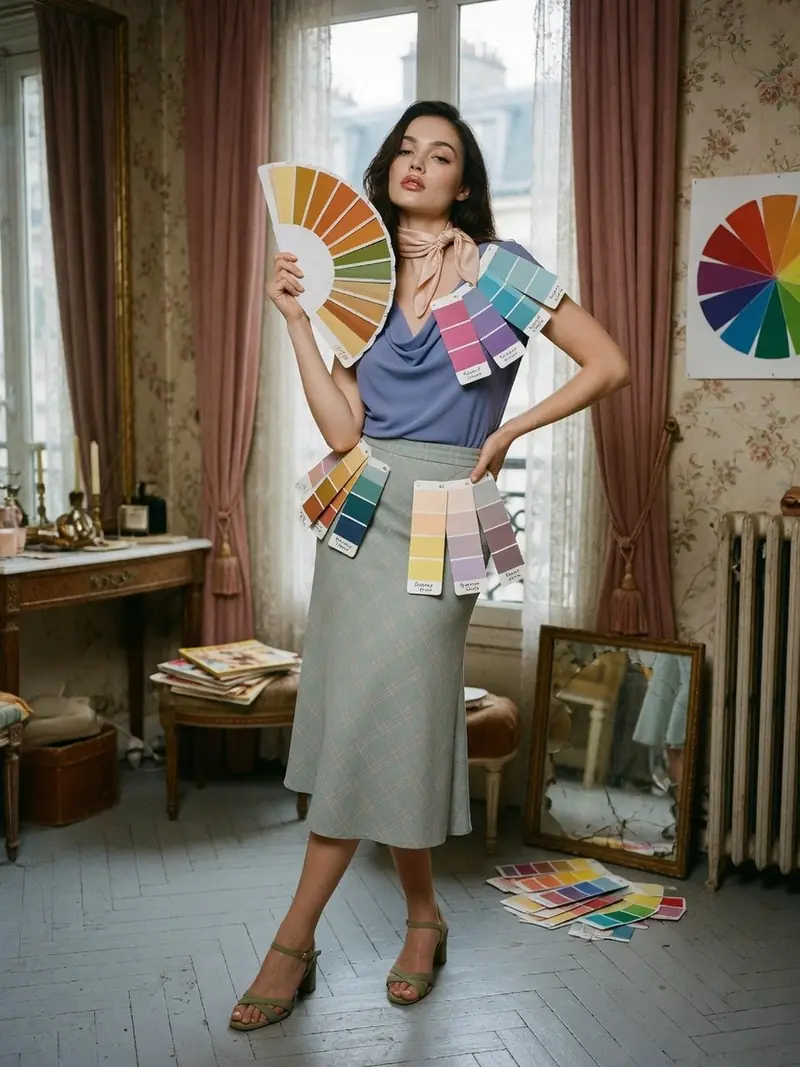 Colorimétrie saison : pourquoi 12 profils remplacent les 4 saisons : look 10