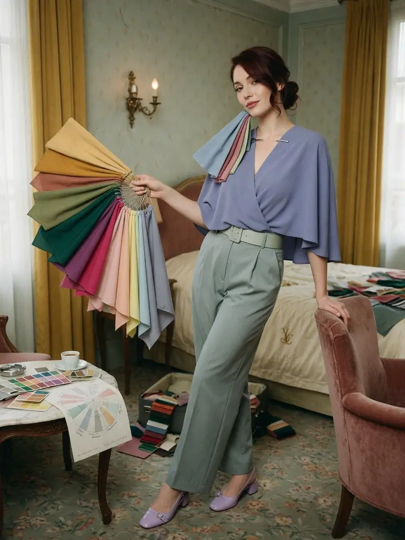 Colorimétrie saison : pourquoi 12 profils remplacent les 4 saisons : look 2