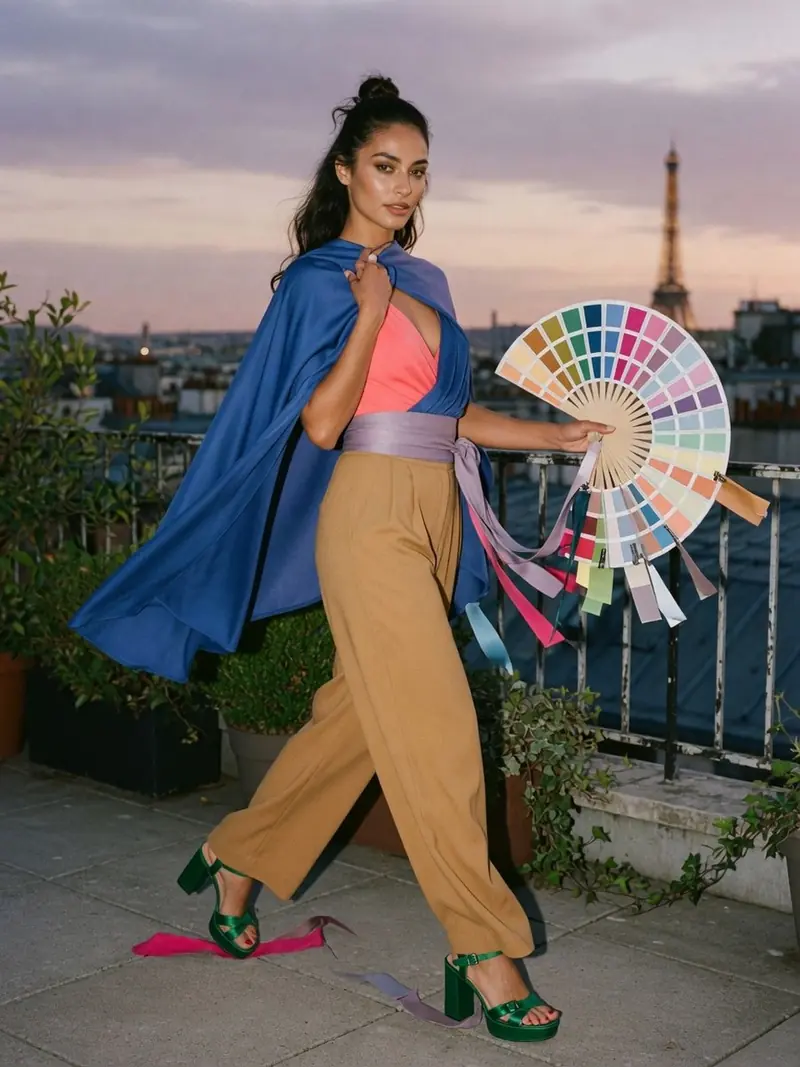 Colorimétrie saison : pourquoi 12 profils remplacent les 4 saisons : look 4