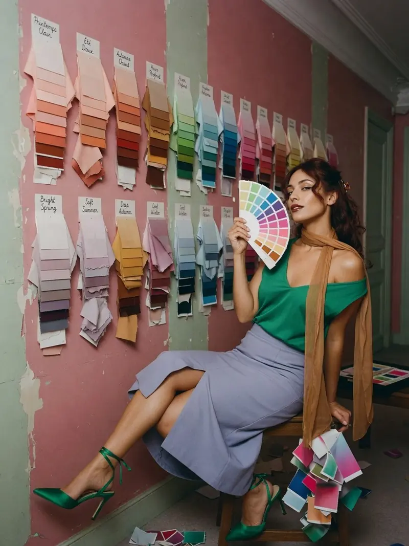 Colorimétrie saison : pourquoi 12 profils remplacent les 4 saisons : look 5