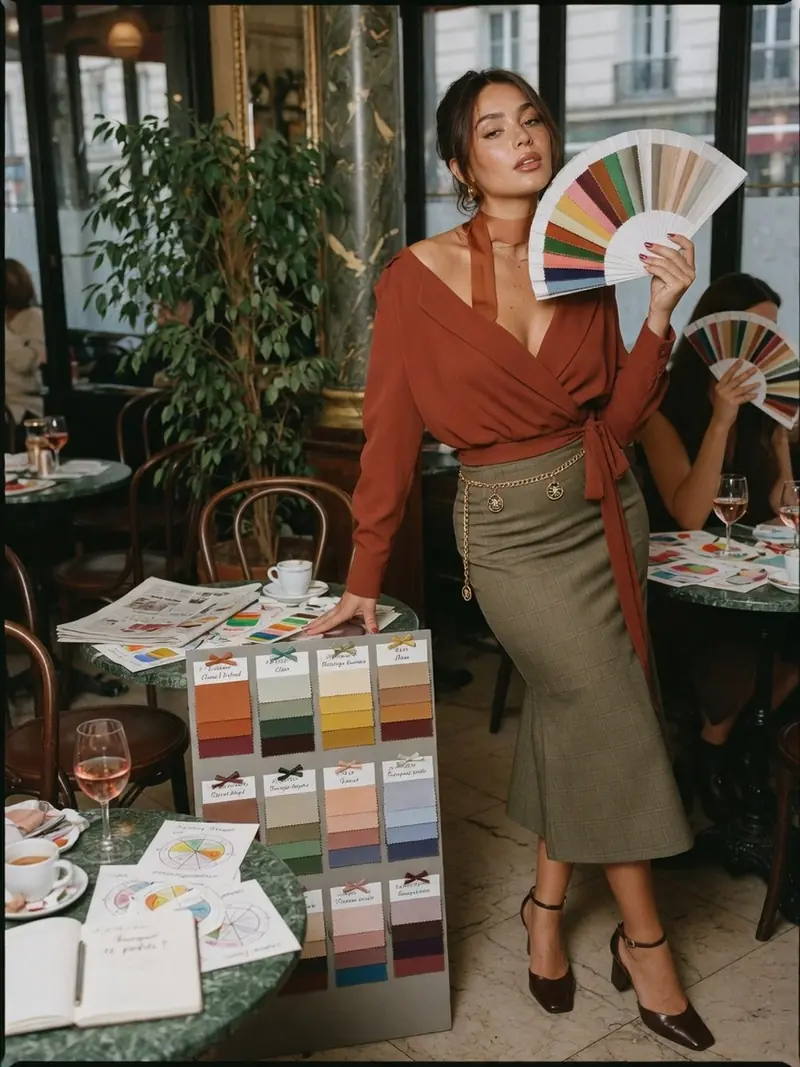 Colorimétrie saison : pourquoi 12 profils remplacent les 4 saisons : look 6