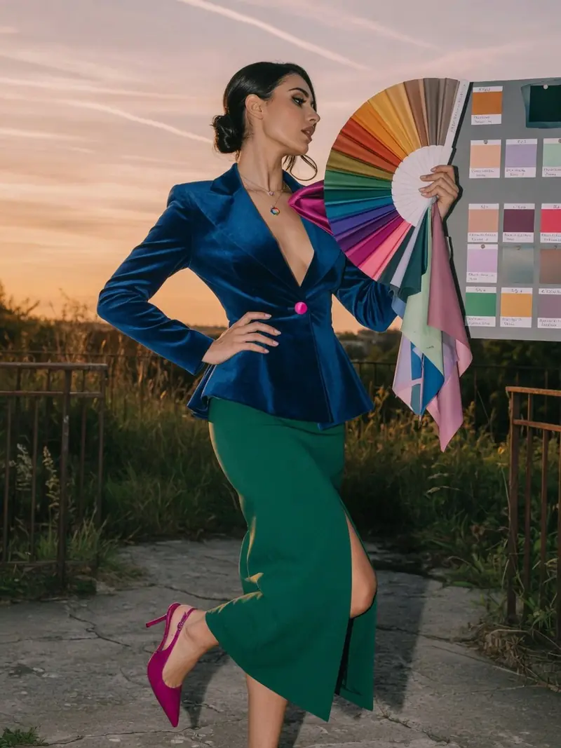 Colorimétrie saison : pourquoi 12 profils remplacent les 4 saisons : look 9