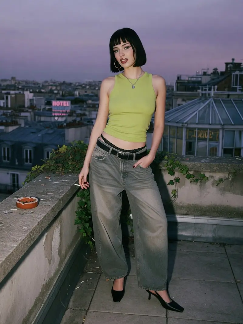 Comment porter un baggy femme taille basse sans qu'il vous trahisse : look 16