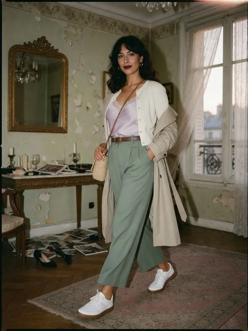 Comment porter des sneakers femme selon sa silhouette, pas la saison : look 10