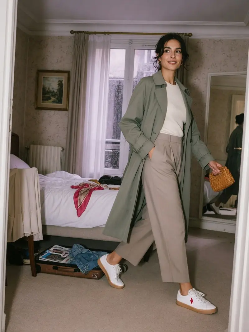 Comment porter des sneakers femme selon sa silhouette, pas la saison : look 14