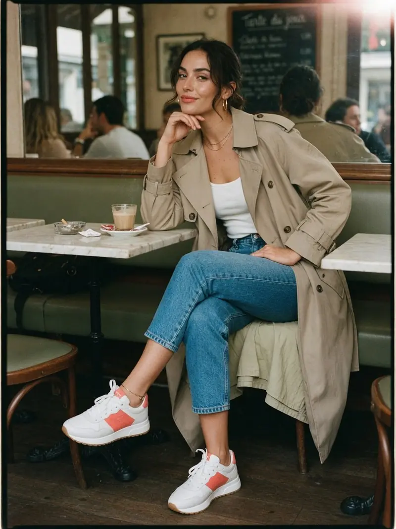 Comment porter des sneakers femme selon sa silhouette, pas la saison : look 18