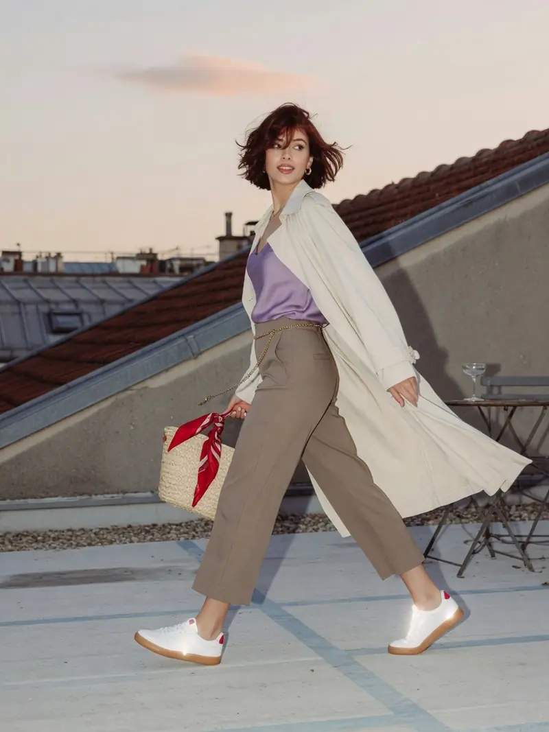 Comment porter des sneakers femme selon sa silhouette, pas la saison : look 4