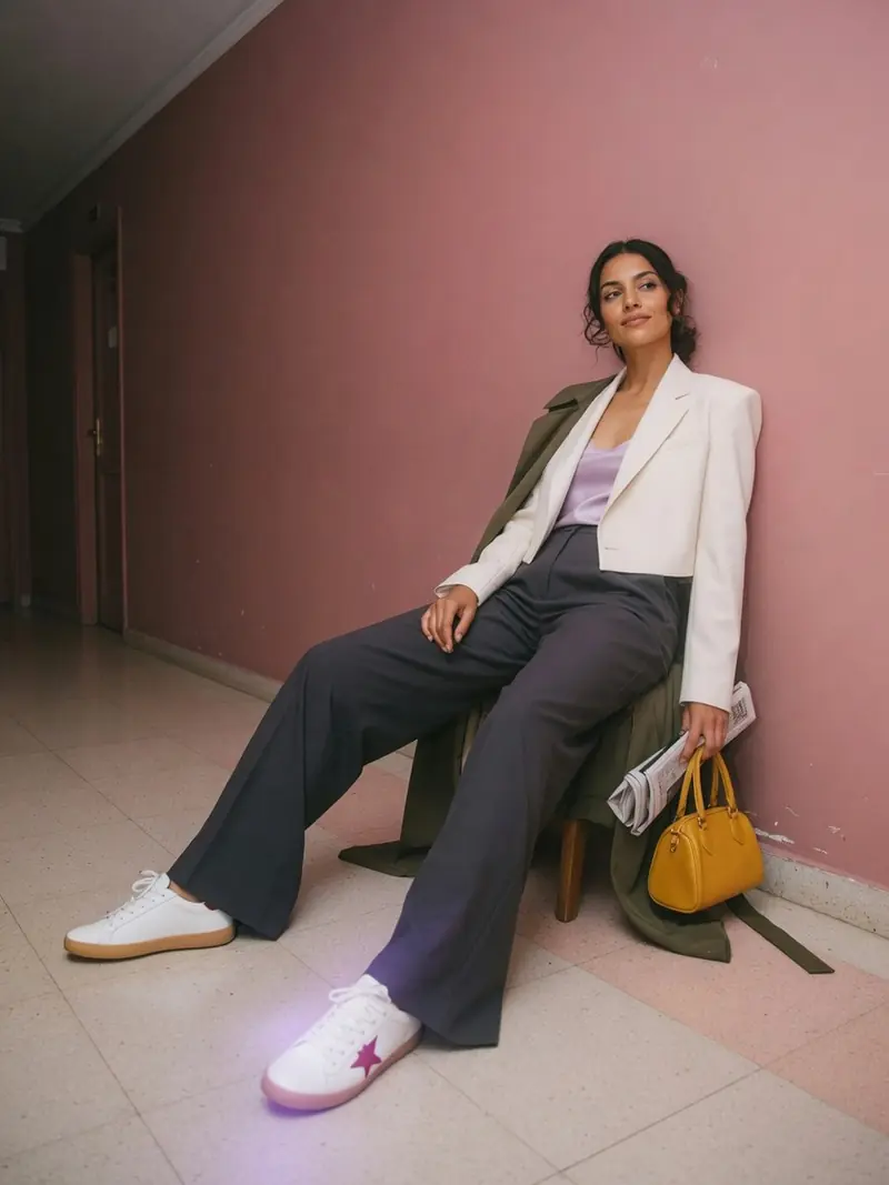 Comment porter des sneakers femme selon sa silhouette, pas la saison : look 5