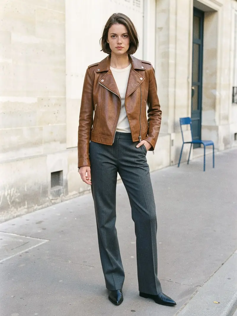 Cuir ou simili : le test en 3 gestes avant d'acheter : la tenue complète