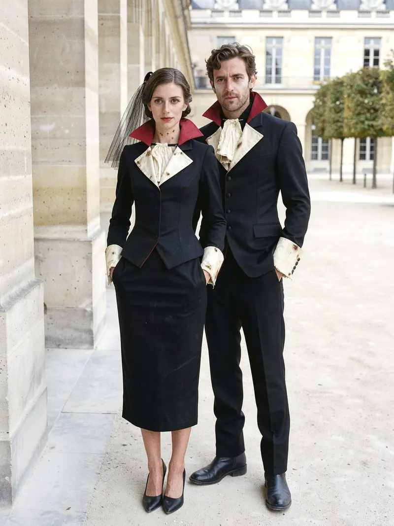 Déguisement Halloween couple : la méthode pour l'habiller aussi bien que toi : une autre façon de la porter