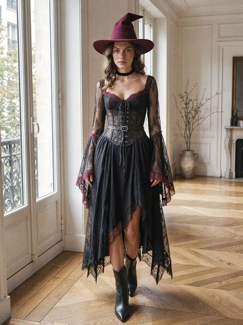 Illustration, mannequin fictif : la tenue complète