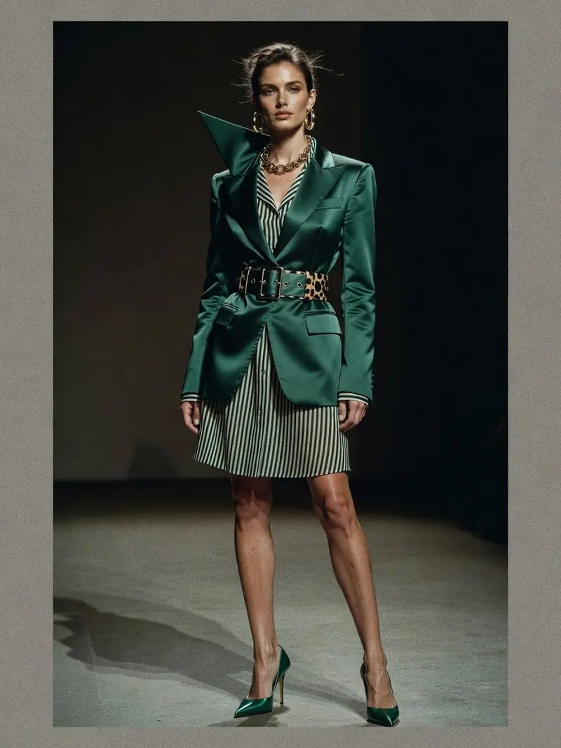 Demna pour Gucci à Milan : 6 tendances du défilé traduites pour vous : look 1