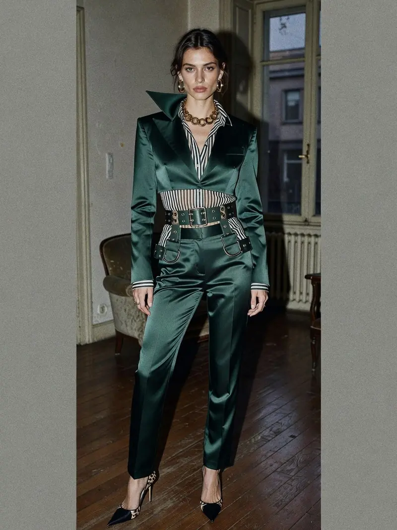 Demna pour Gucci à Milan : 6 tendances du défilé traduites pour vous : look 10