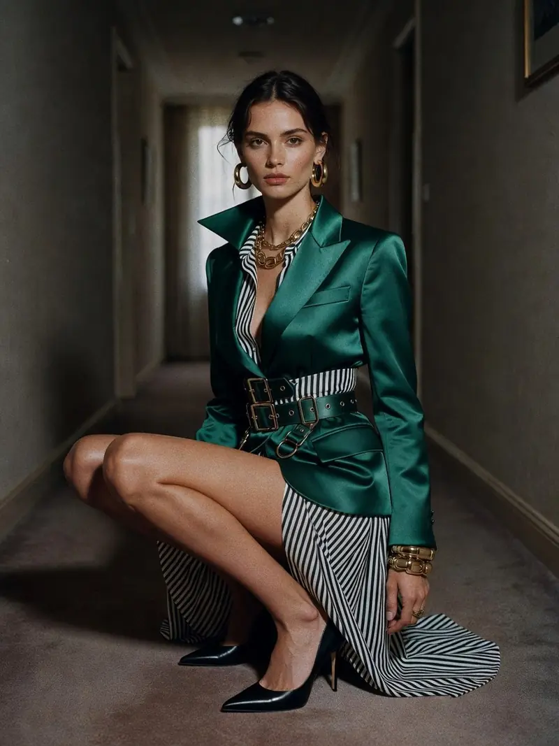 Demna pour Gucci à Milan : 6 tendances du défilé traduites pour vous : look 15