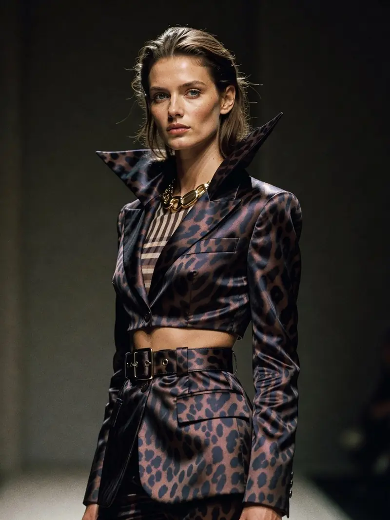 Demna pour Gucci à Milan : 6 tendances du défilé traduites pour vous : look 17