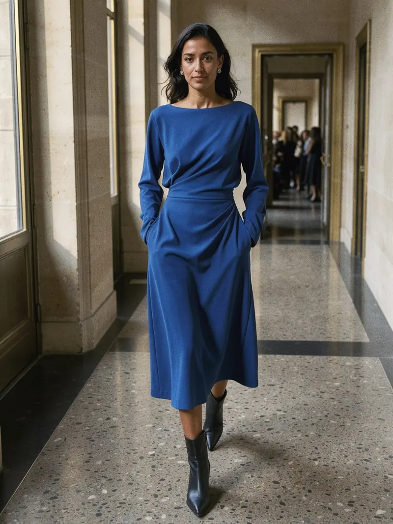 Illustration, mannequin fictif : la tenue complète