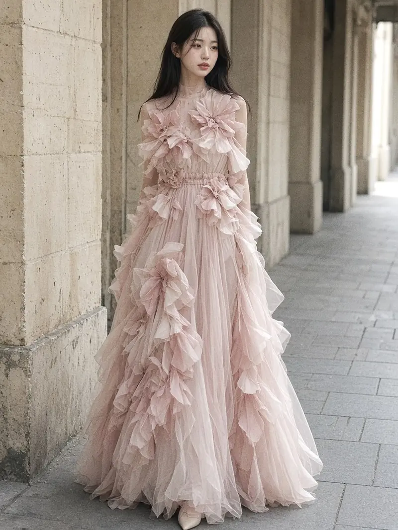 Jang Wonyoung chez Dior : la mécanique du look superposé décodée : la tenue complète