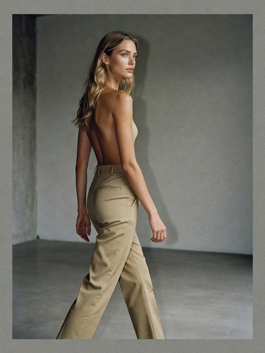 Jean kaki : Zara, Mango ou H&M, lequel choisir selon sa silhouette ? : look 13