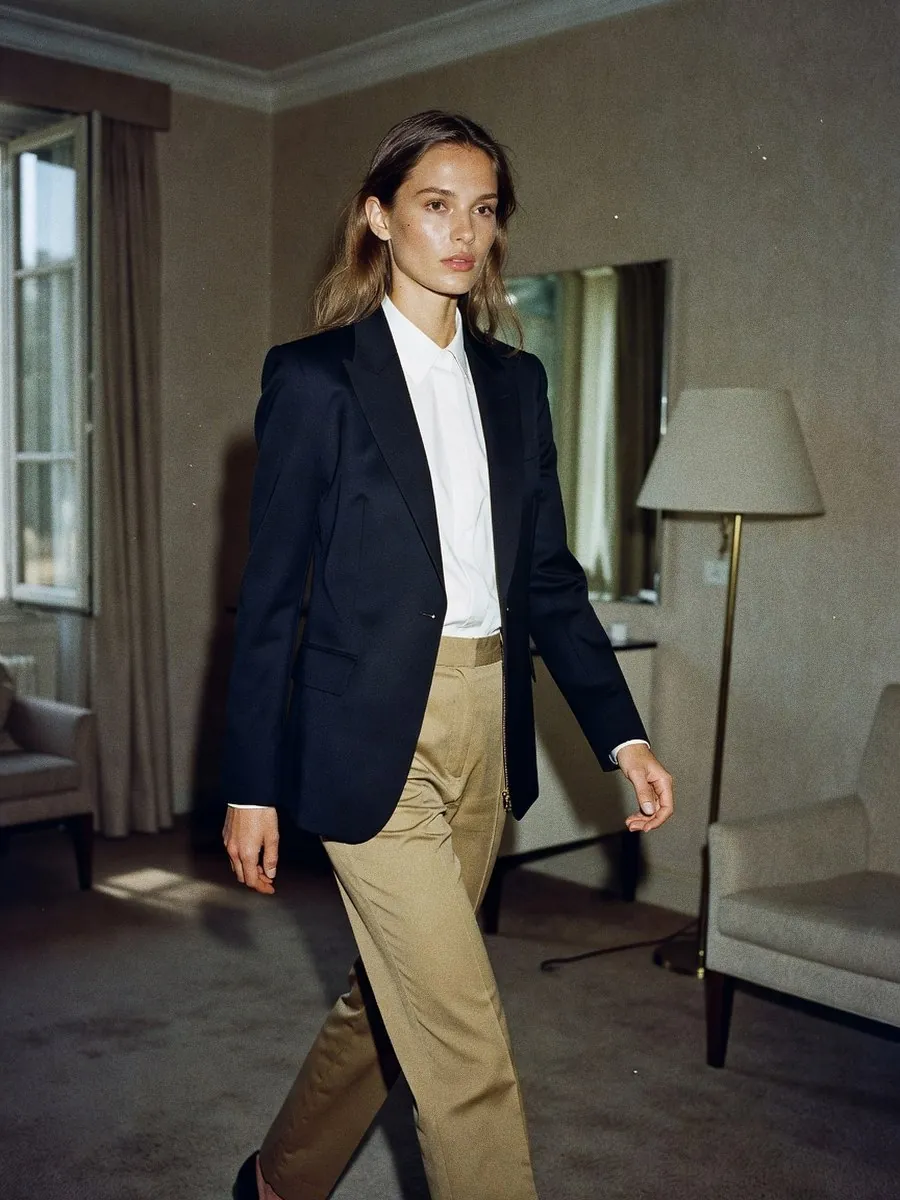 Jean kaki : Zara, Mango ou H&M, lequel choisir selon sa silhouette ? : look 14