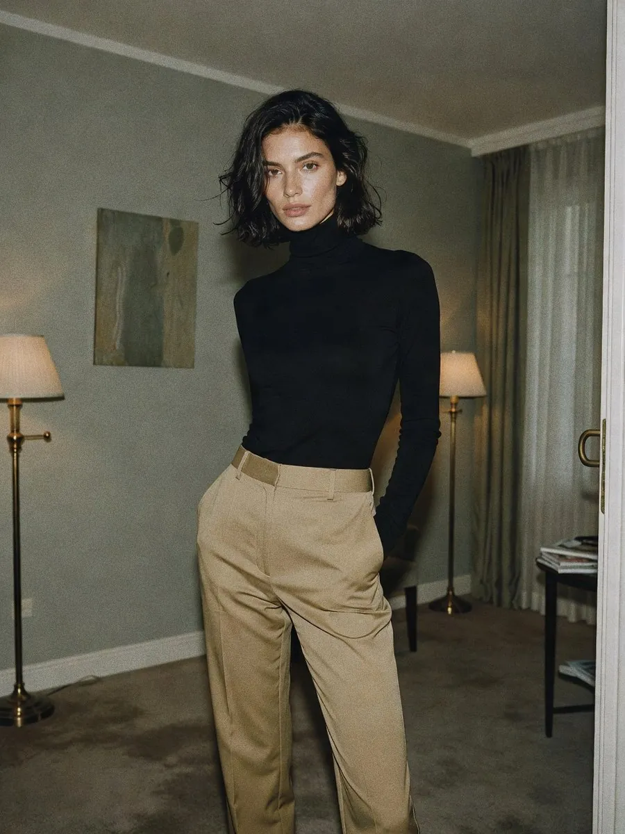 Jean kaki : Zara, Mango ou H&M, lequel choisir selon sa silhouette ? : look 2