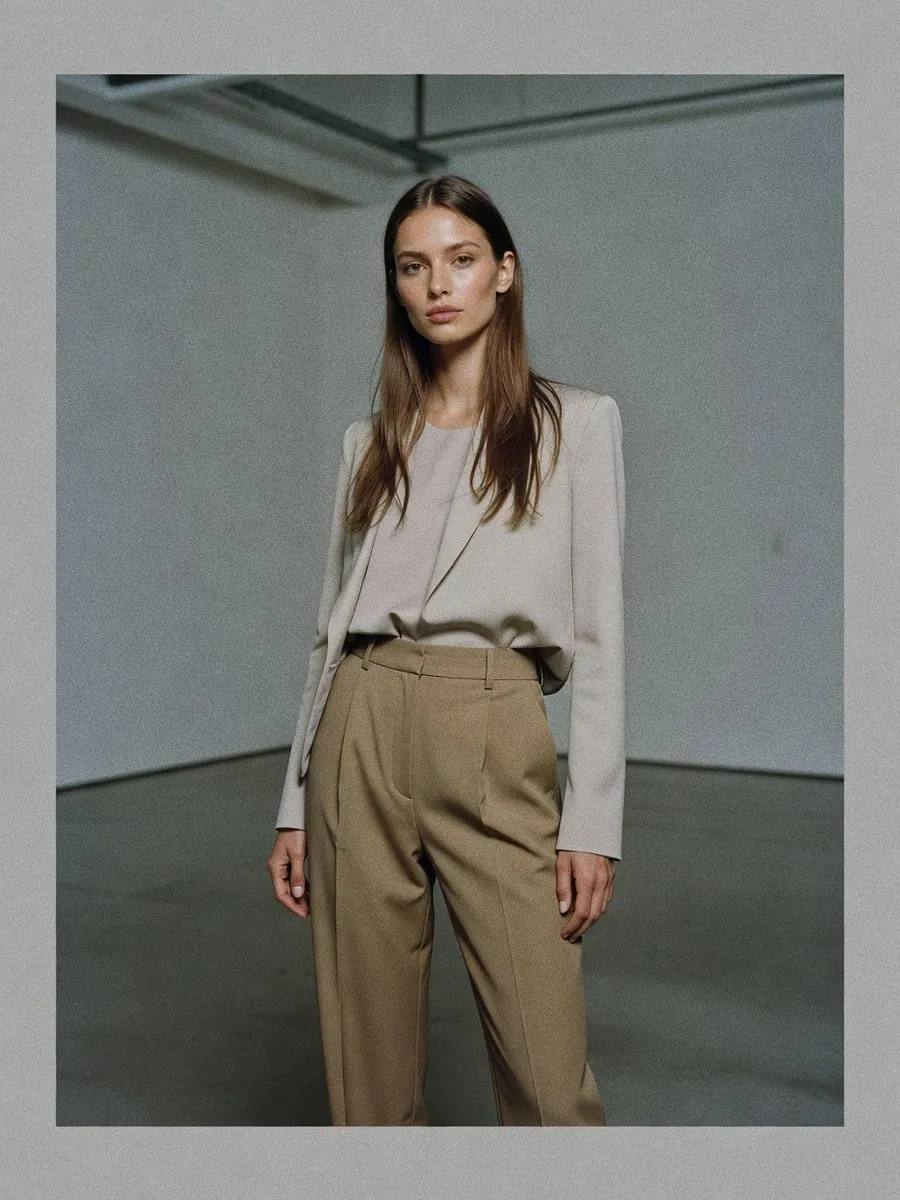 Jean kaki : Zara, Mango ou H&M, lequel choisir selon sa silhouette ? : look 20