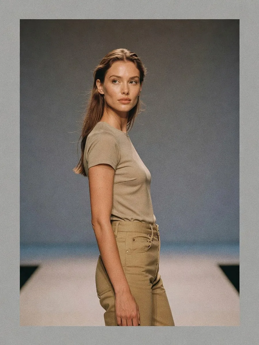 Jean kaki : Zara, Mango ou H&M, lequel choisir selon sa silhouette ? : look 7