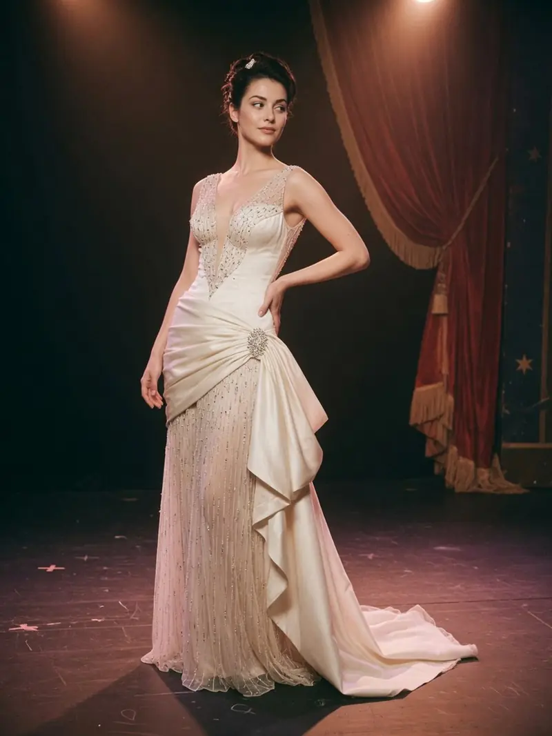 Jean Louis a inventé le naked dress dès 1962, avant les tapis rouges : look 7