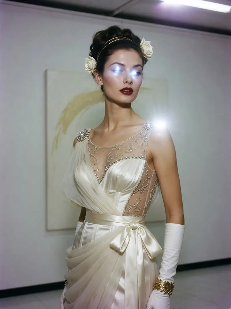 Jean Louis a inventé le naked dress dès 1962, avant les tapis rouges : look 8