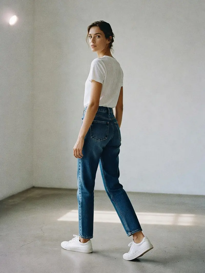 Le jean parfait n'est pas un mythe : 3 gestes pour le vérifier en cabine : look 13