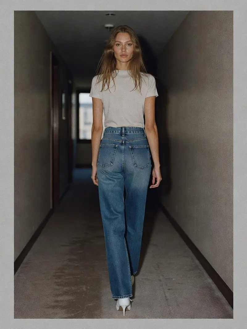 Le jean parfait n'est pas un mythe : 3 gestes pour le vérifier en cabine : look 3
