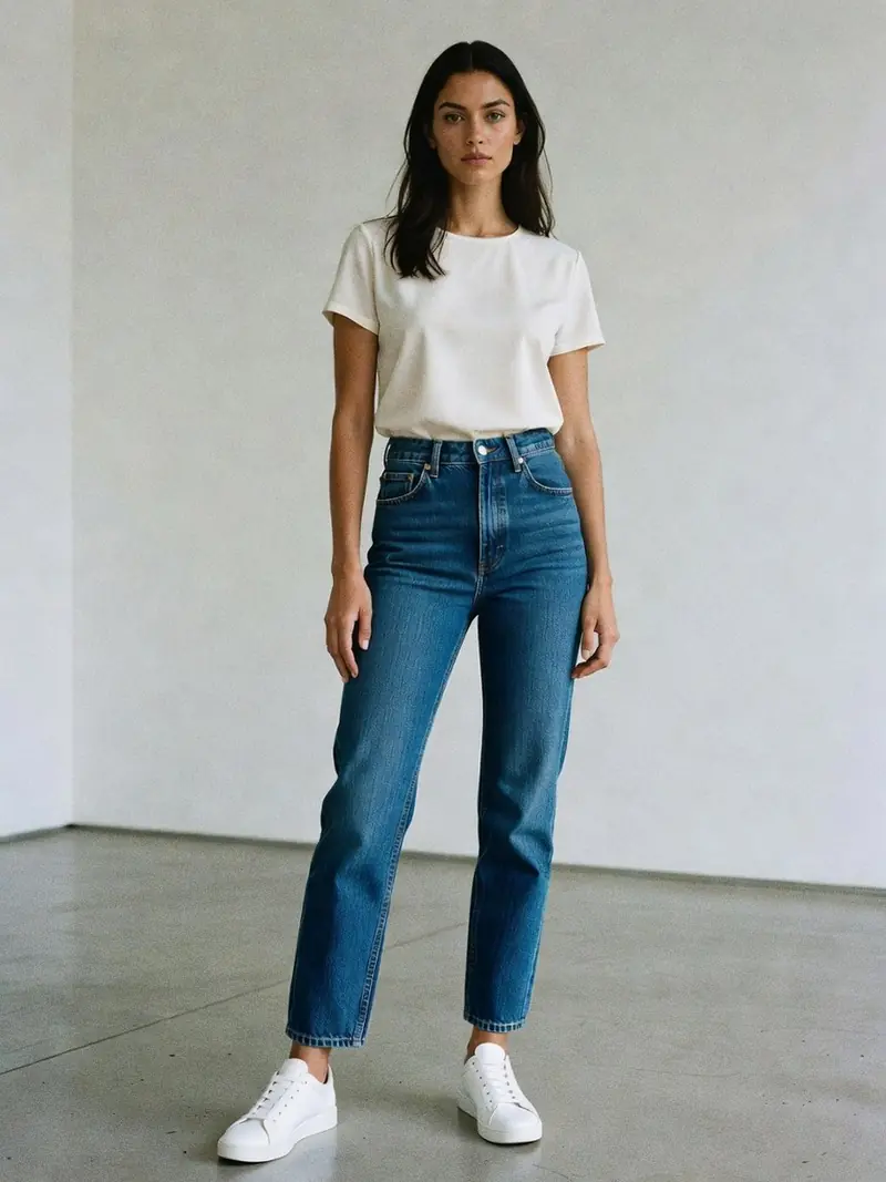 Le jean parfait n'est pas un mythe : 3 gestes pour le vérifier en cabine : look 8