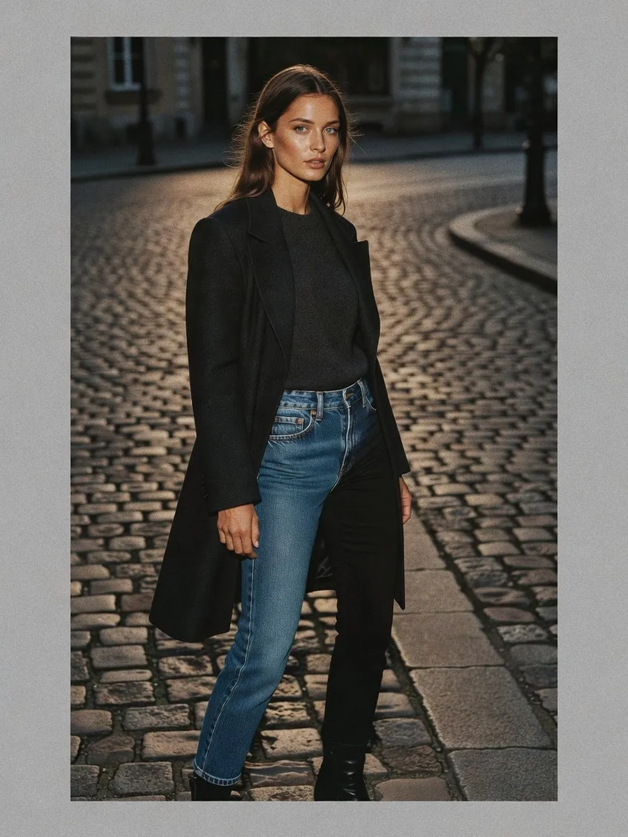 Jean automne-hiver 2026-2027 : le guide d'achat par enseigne et budget : look 12