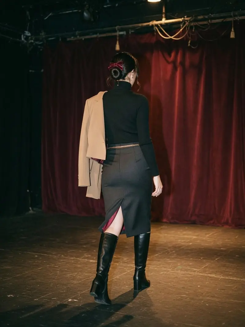 Jupe crayon : comment la porter vraiment, du métro au bureau : look 19
