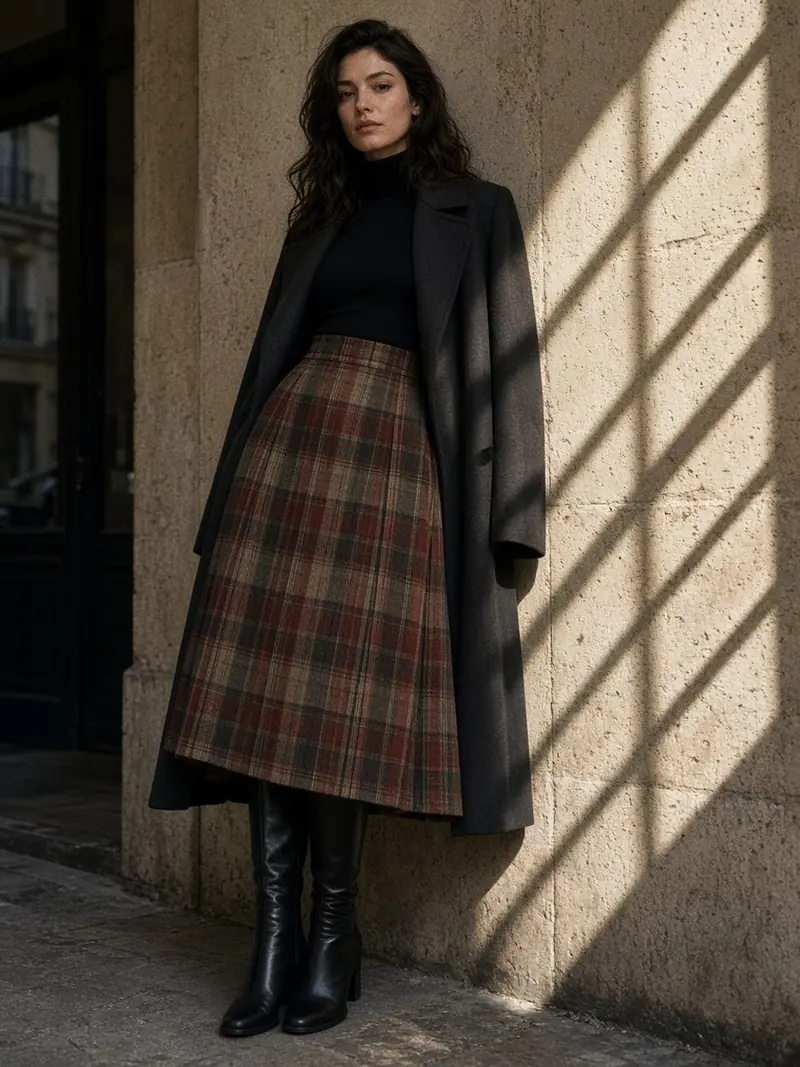 Illustration, mannequin fictif : la tenue complète