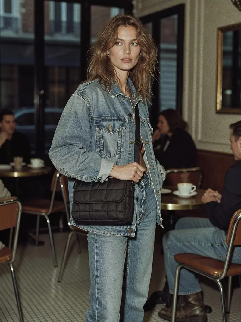 Kipling City Pack : comment le porter à 30 ans sans effet collégienne : look 6