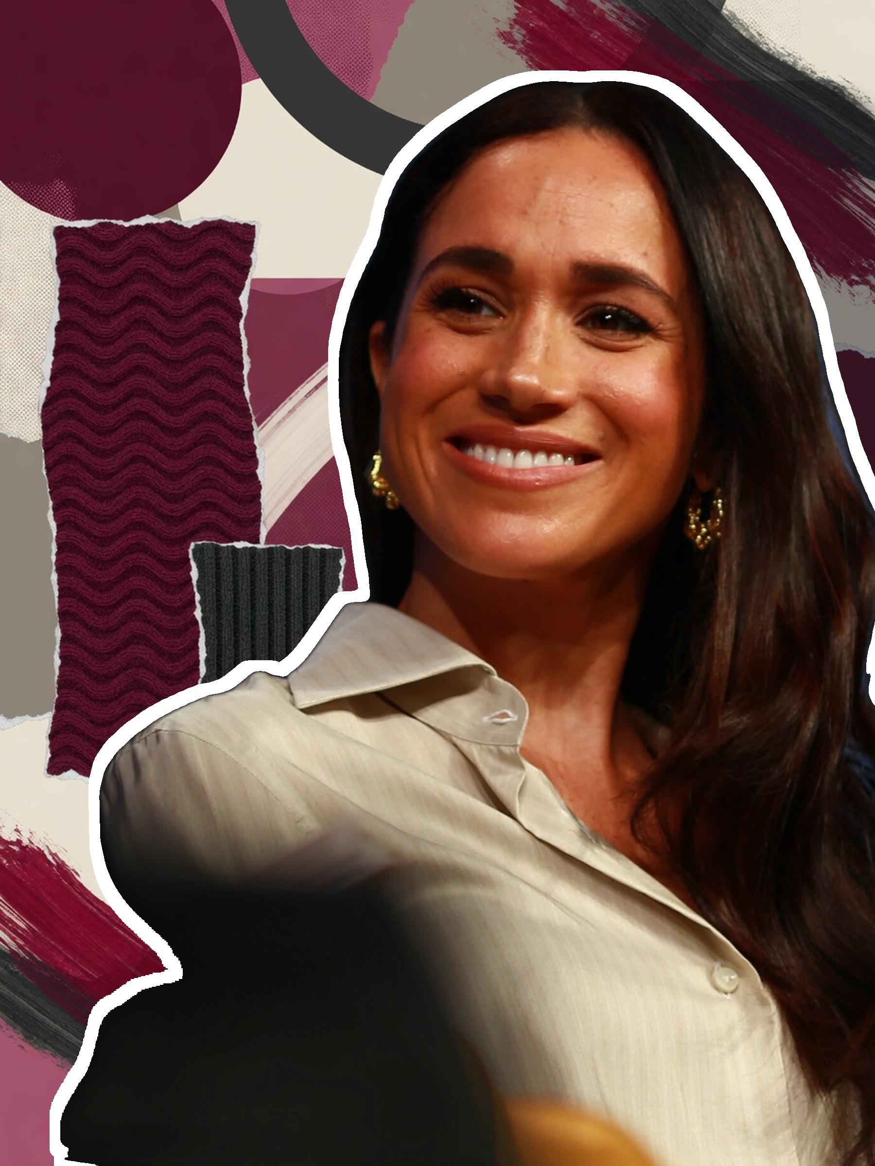 Portrait de Meghan Markle lors d'une apparition publique, photographie sous licence libre