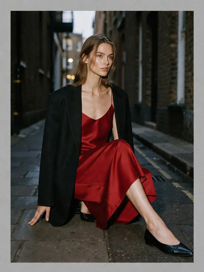 À la London Fashion Week, la mini-robe Simone Rocha domine le street style : look 15