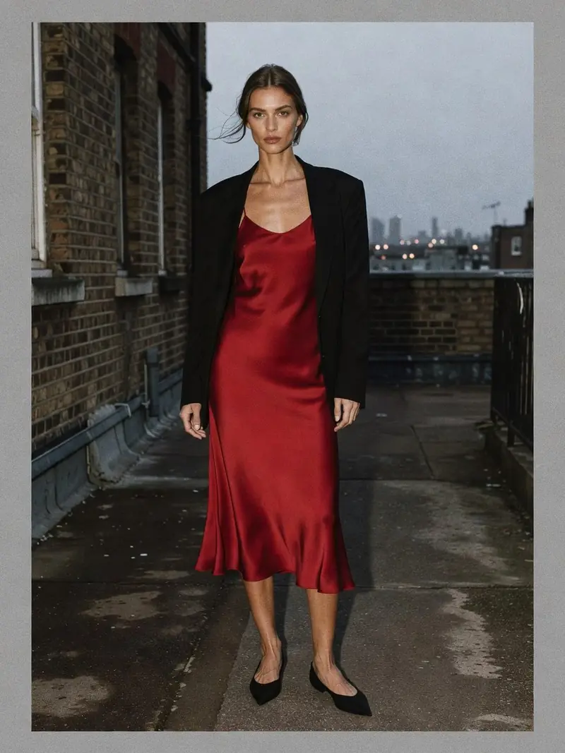 À la London Fashion Week, la mini-robe Simone Rocha domine le street style : look 16